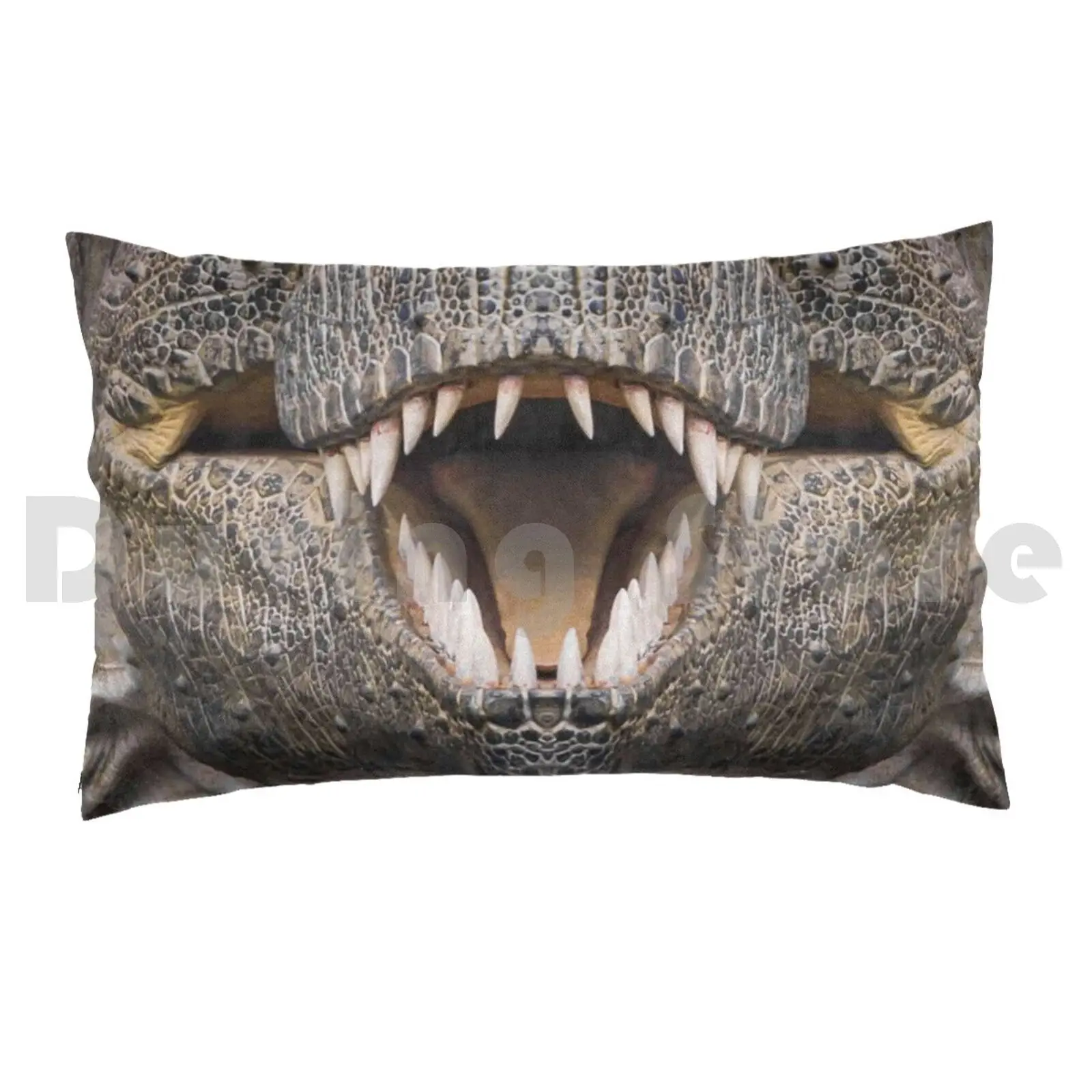 Dinosaur T Rex Face Pillow Case DIY 50*70 Dinosaur Tyrannosaurus T Rex Raptor Reptile Scary Spooky Boo