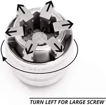 Adjustable Hex Socket Set 3/8 #5