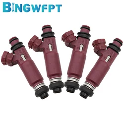 4PCS 195500-3310 195500 3310 4G1402 FJ584 Fuel Injector Nozzle For Mazda Miata 1.8L L4 1999 -2001 BP4W-13-250 BP4W 13 250