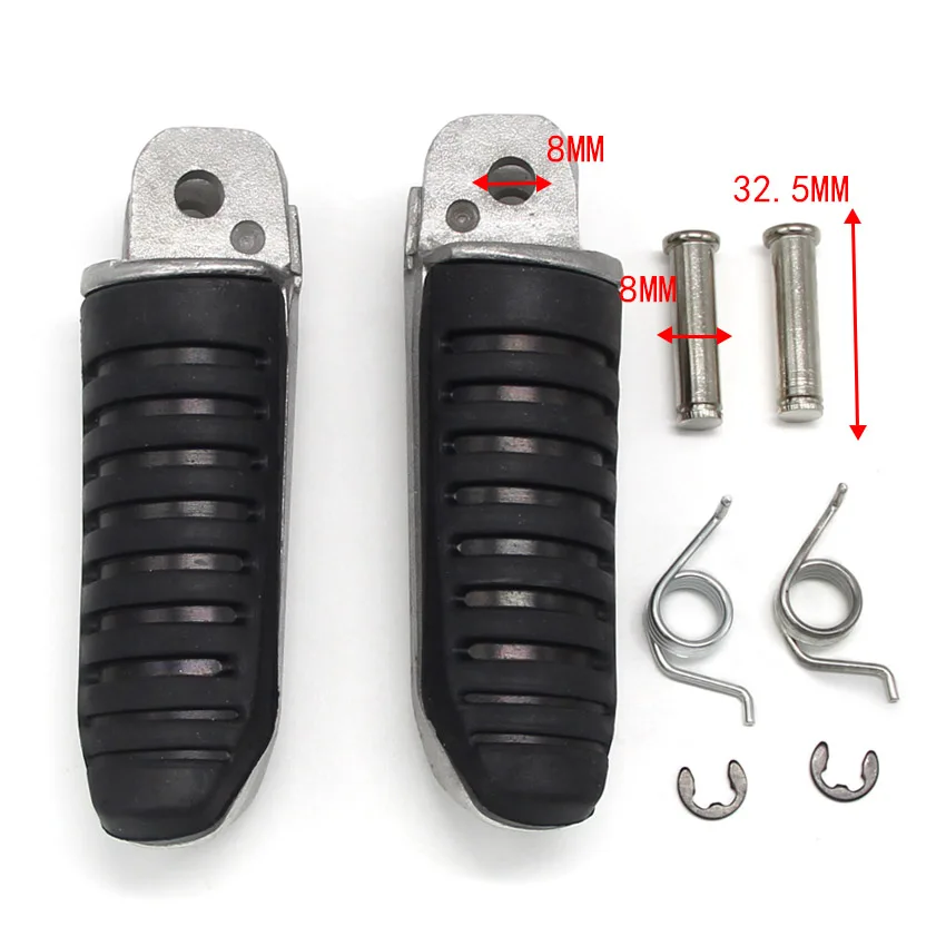 Motorcycle Footrests Foot pegs front For Suzuki GSF1200 GSX1200 GSF400  GSF600 GSF600S GSXR1100 GSX750 Katana GSX400 RF600 RF900