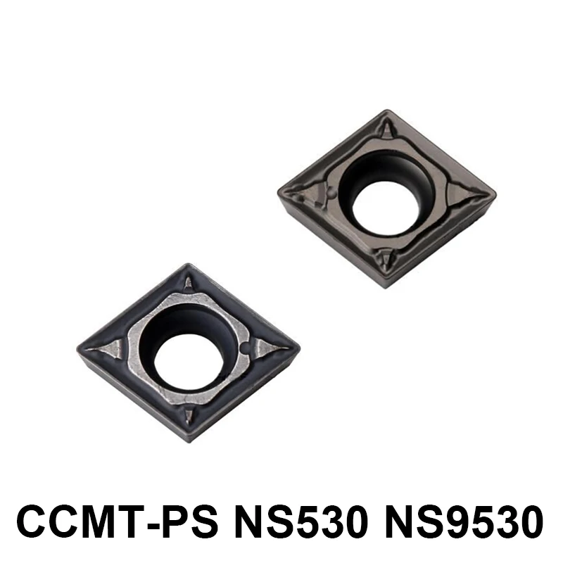 CCMT CCMT060204-PS NS530 CCMT060204-24 NS9530 CCMT09T304 CCMT09T308 CCMT060202 CCMT06020-PS-24 Cermet Carbide Inserts for Steel