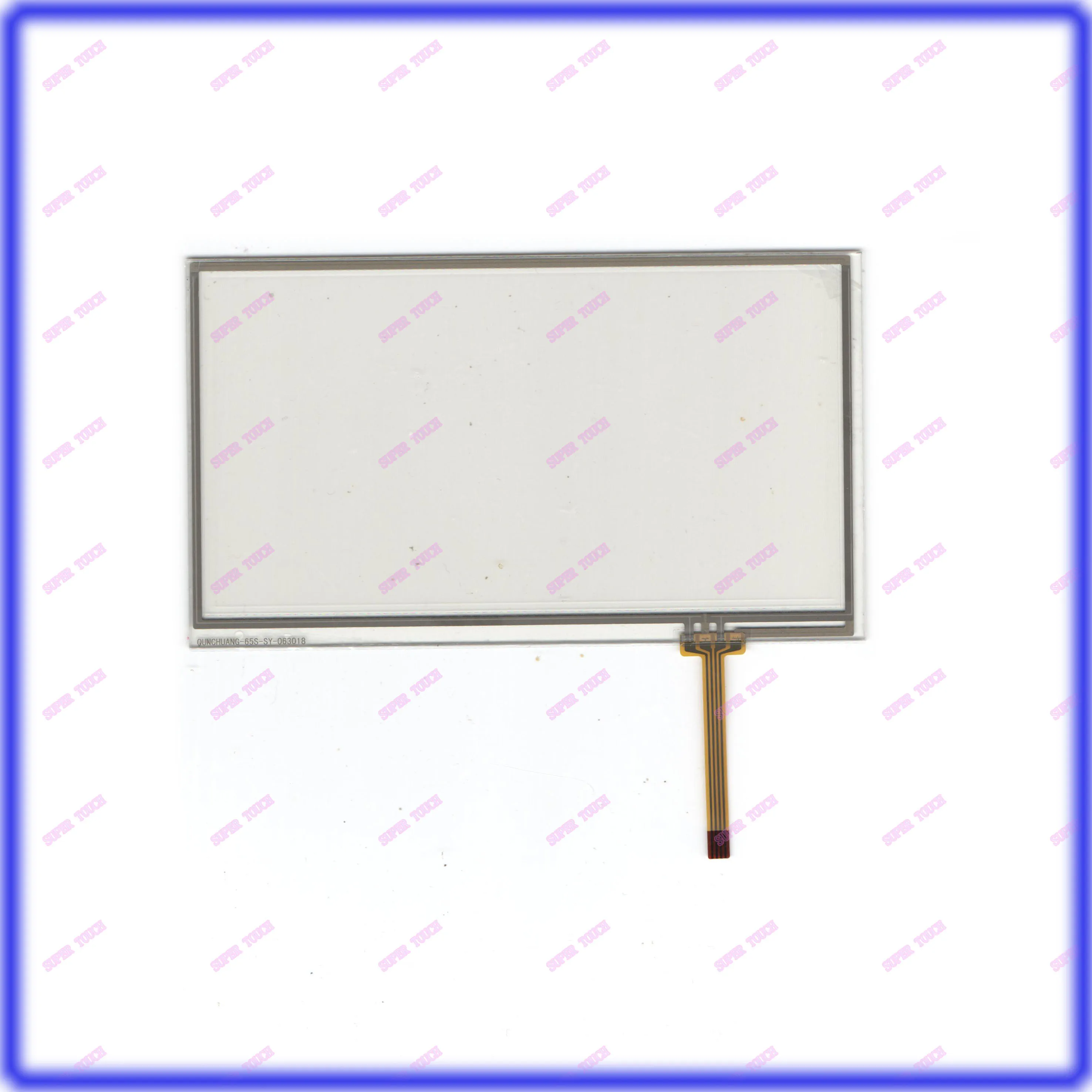 

ZhiYuSun HLDTP0716 6.2inch 4 lins Touch Screen glass HLD-TP-0716 for GPS CAR freeshipping