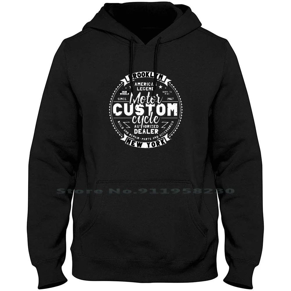 Motor Custom Cycle Hoodie Sweater Big Size Cotton Classic Car Motorcycle Mechanic Garage Motor Cycle Rage Bike Tom Age Rod Us