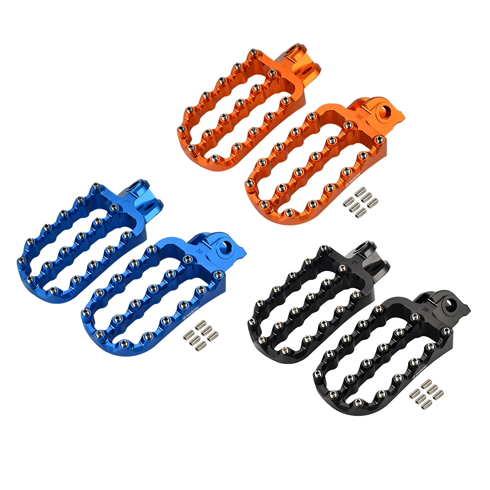 Forged Enlarged Footrest Footpegs Foot Pegs Rest For Husqvarna 701 Enduro Supermoto 2016-2022 KTM 790 Adventure R 890 Adventure