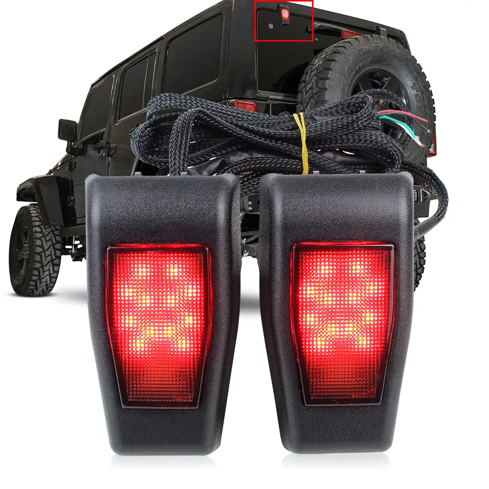 

New 3RD Brake Rear Lamp High Rear Brake Light Tailgate LED lights for Jeep Wrangler Jk 07-17 Reverse Light