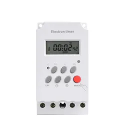 KG316T-II Digital Microcomputer Weekly Electronic Timer Switch 110V 220V Time Relay with Countdown 12V 24V DC