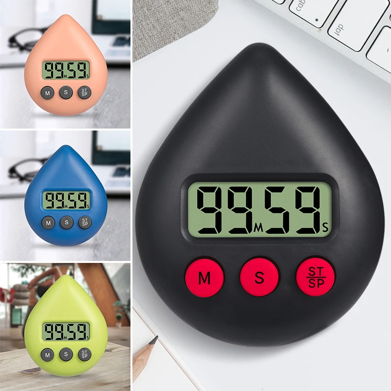 Creatives Electronic Timer Digital Kitchen Timer Learning Management Timer for Cooking Study Exercise Training J2Y