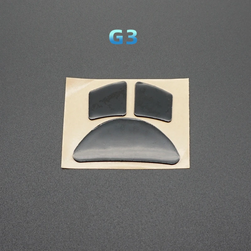 1pcs 3M Rato Patins para Logitech G3 G90 G100 G100S M505 M525 M545 M546 V320 V450 M705 0.6 MILÍMETROS preto Rato Pés Substituir O Mouse pé