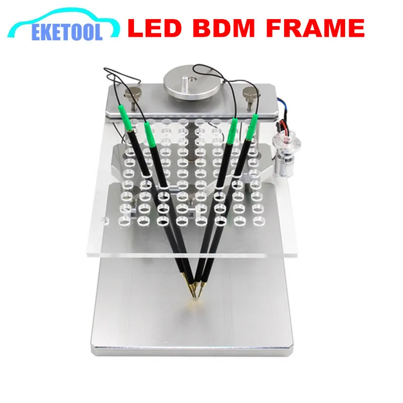 BDM Frame Pro Best Quality 22pcs BDM Adapters Dimsport BDM Probe Adapters Full Set LED BDM Frame ECU RAMP Adapters