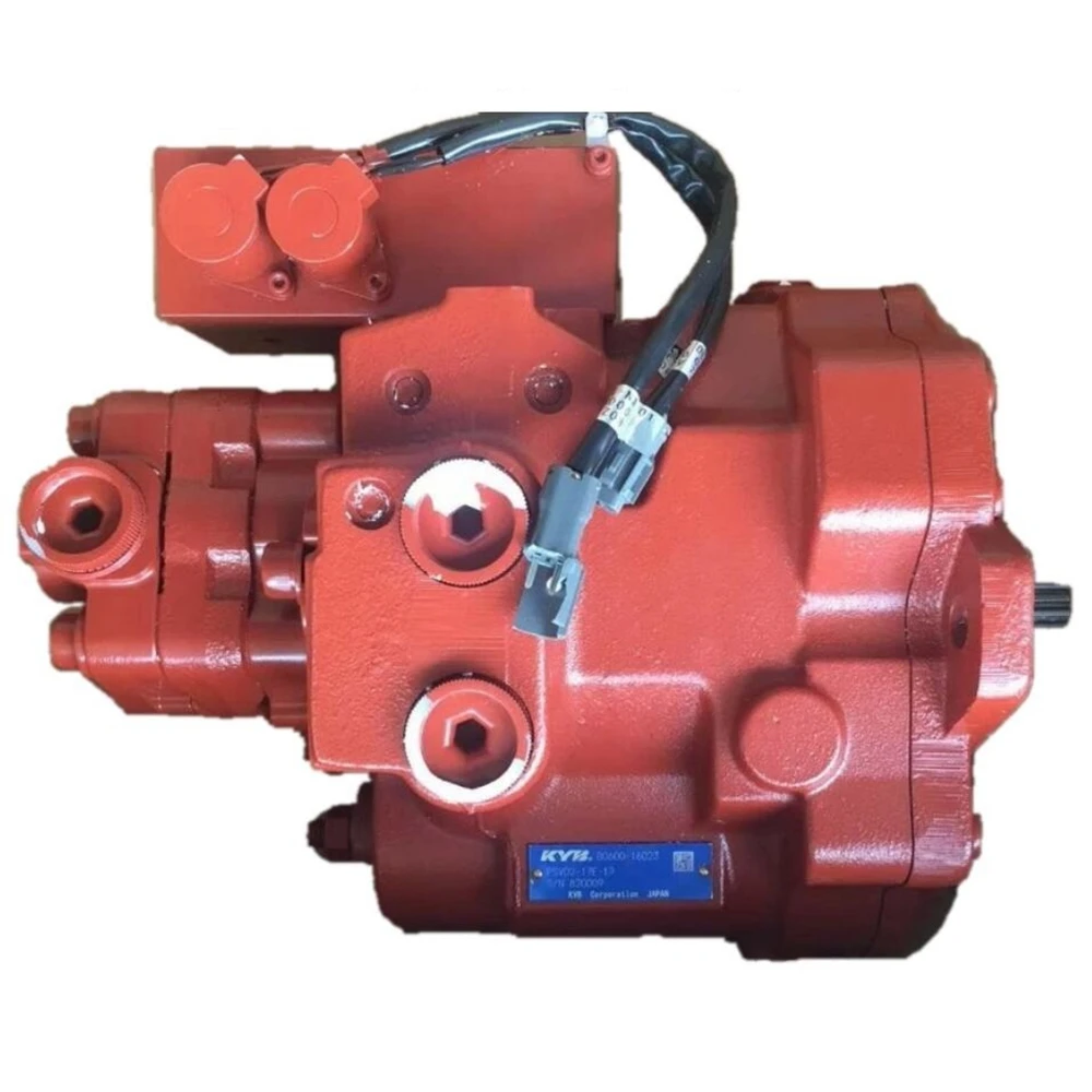 KYB Pumps PSVD2-17E-19 with Two Solenoid Valves Excavator Hydraulic Piston Pumps for Yanmar Excavators VI045