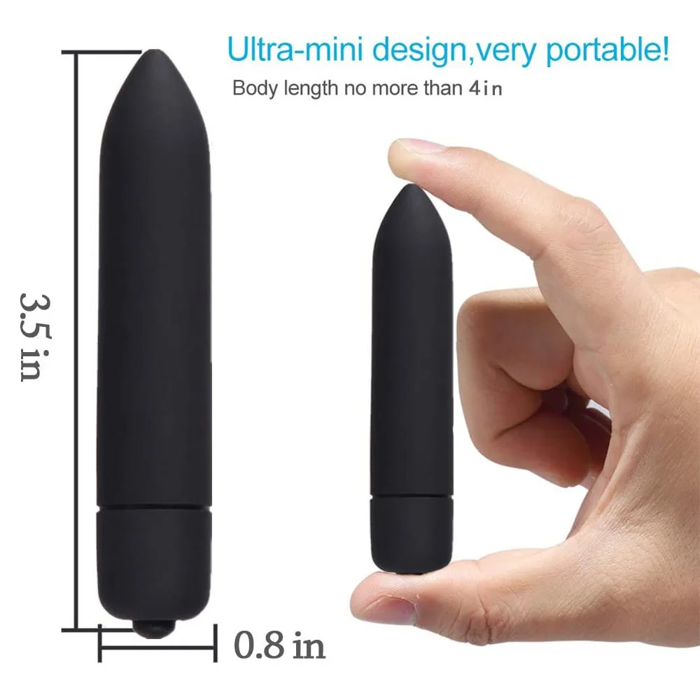 Mini Vibromasseur à Balles Imperméables pour Femme, Sex Toys, emouf Vibrant, Clitoris, Éthicateur de Point G, Vibromasseur Gode, 10 Morts