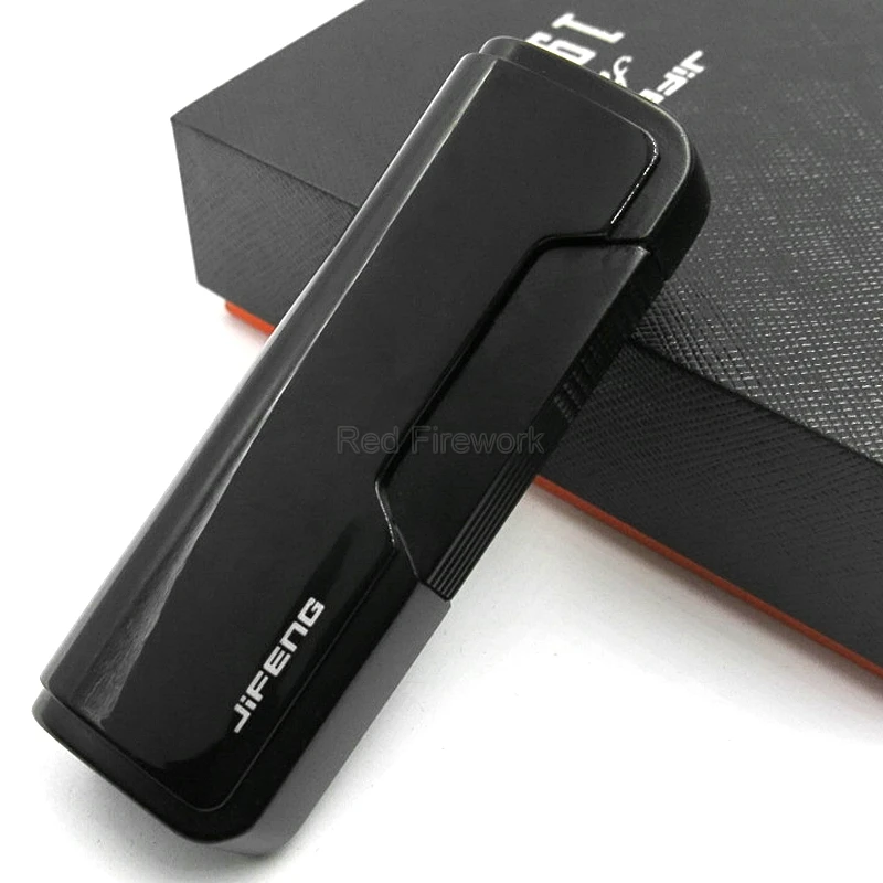 JIFENG Brand New Windproof 1 Torch Jet Flame Lighter Adjustment Flame Cigar Cigarette Lighters