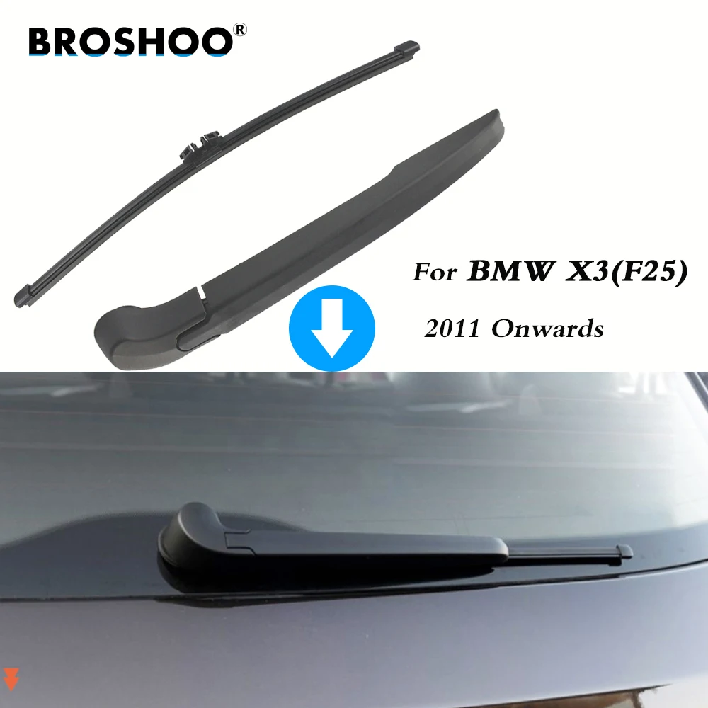 Escobilla limpiaparabrisas de coche, ventana trasera, parabrisas, accesorios automáticos para BMW X3, F25, Hatchback, 330mm, 2011 en adelante