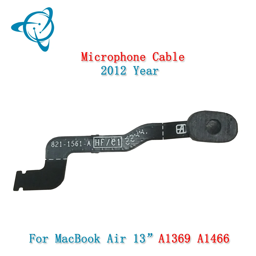 Kabel Mikrofon Mikrofon Mikrofon Shenyan Baru A1369 A1466 untuk Macbook Air 13.3 "821-1561-A Kabel Mikrofon 2012 Tahun EMC 2559