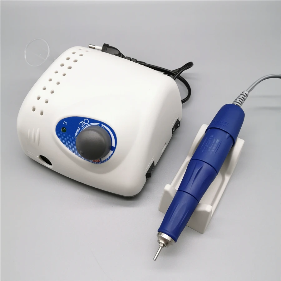 STRONG 210 65W Control box 40K Strong Traus105L Handpiece nail drill manicure machine pedicure electric file Nail Equipment