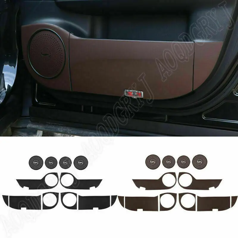 

Fits For Lexus RX350 450h 2016-2021 PU Leather Door Anti Kick Pad Protective Cover Trim Moulding Car Accessories