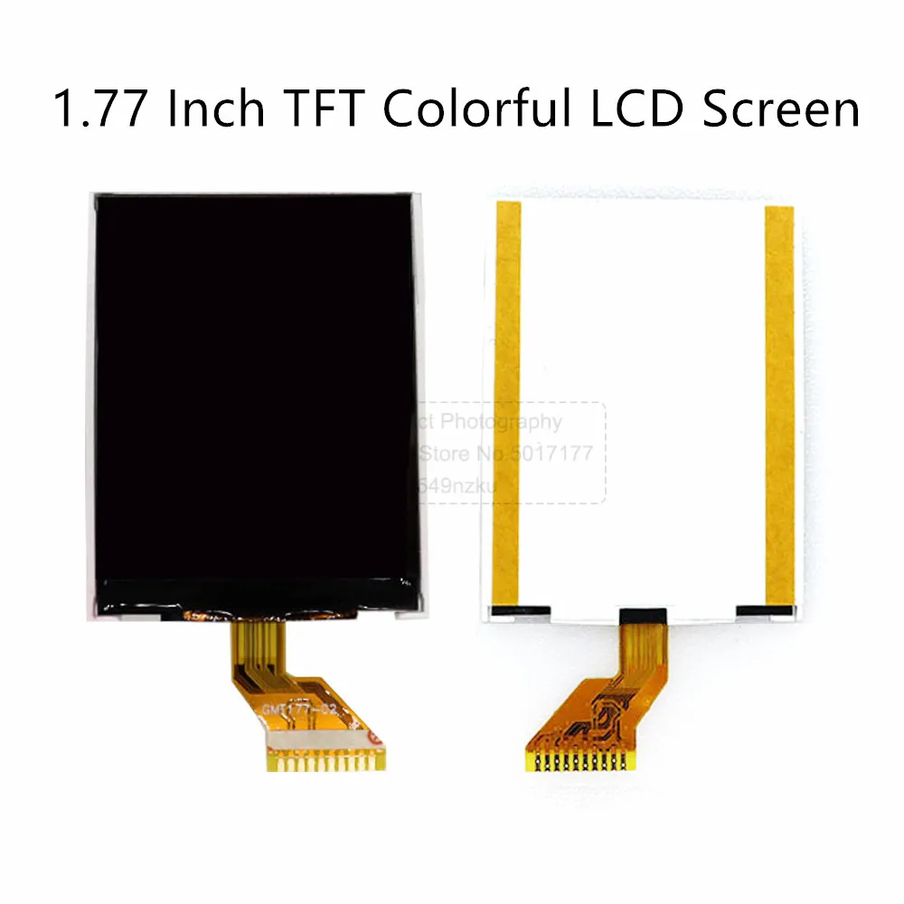 

128*160 ST7735S IC 4-Wire SPI Serial Port Welding 10Pin STM32 Driver 1.77 Inch TFT Colorful LCD Screen