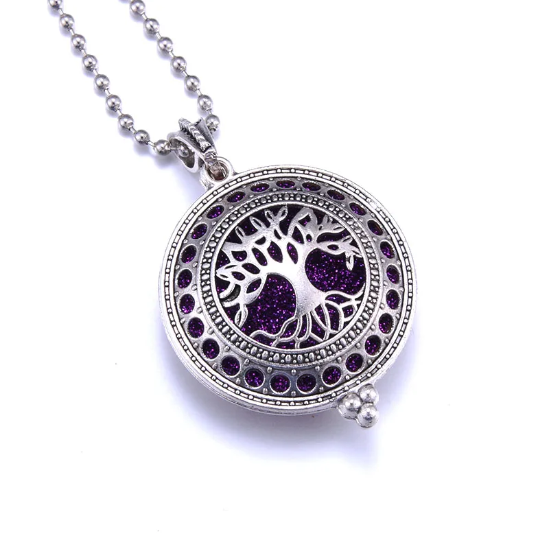 Aroma Diffuser Necklace with Pads, Open Antique Vintage Lockets, Perfume Pendant, Essential Oil, Aromatherapy Locket, 1Pc