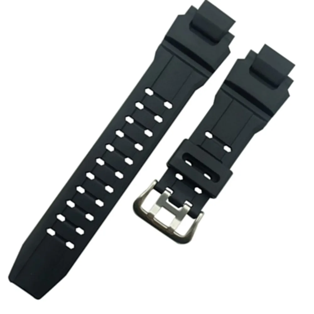 strap Black Men Sport Watch band for  G-shock Watches Replacement Wristband Women Rubber watch Strap DIY Replace