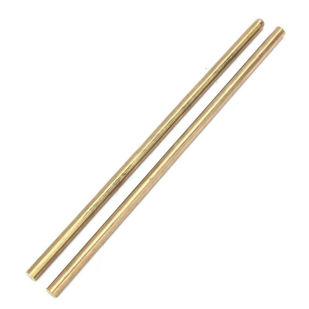 2/3/4/5/6/8-20mm sprzęt mosiężny okrągły pręt do majsterkowania rękojeść noża materiał okrągły drut rura modelarstwo mosiężny pręt
