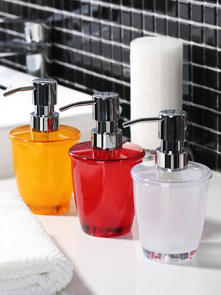 Liquid Soap Dispensers Press Type Emulsion Dispensing Bottle Portable Hand Shower Gel Shampoo Bottle 280ML Free Shipping