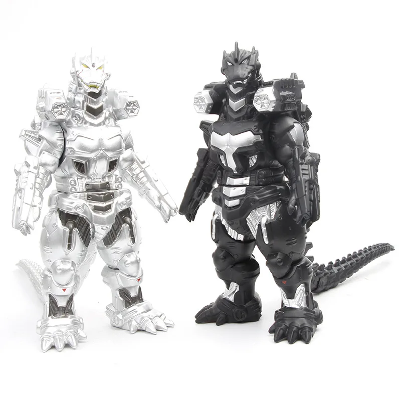 23cm Godzilla VS King Kong Figure Action Figurie Large Mechanical Godzilla PVC  Doll Model Ornaments Toys