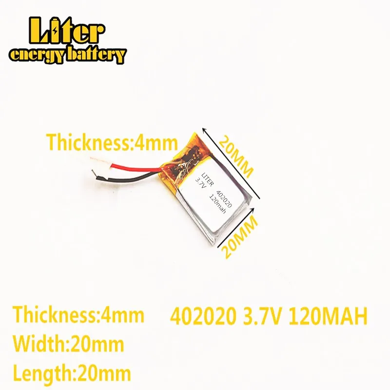 

10pcs [SD] 3.7V,120mAH,[402020] Polymer lithium ion / Li-ion battery for TOY,POWER BANK,GPS,mp3,mp4,cell phone,speaker