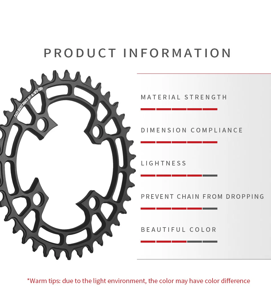 XTR985 88 BCD Kettenblatt Für Shimano XTR985 BCD 88mm KURBEL 36T 38T 40T 42T 44T MTB Bike Kette 88bcd MTB Kettenblätter – Detail 3