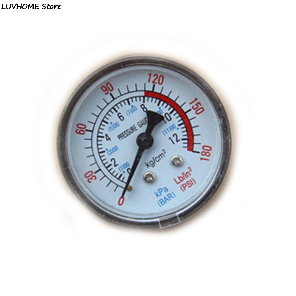 Hot Selling! Air Compressor Pneumatic Hydraulic Fluid Pressure Gauge 0-12Bar / 0-180PSI