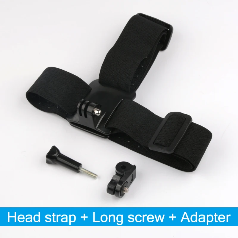 Adjustable Elastic Head Mount Belt Head Strap Camera Mount for Gopro HD Hero 2 3 4 5 6 7 8 9 10 for Xiao Yi SJ4000 Dropshipping