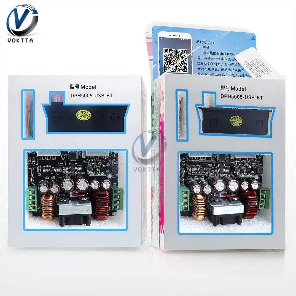 50V DPH5005 convertitore Buck-boost programmabile Display a colori alimentatore regolabile con comunicazione USB e Bluetooth
