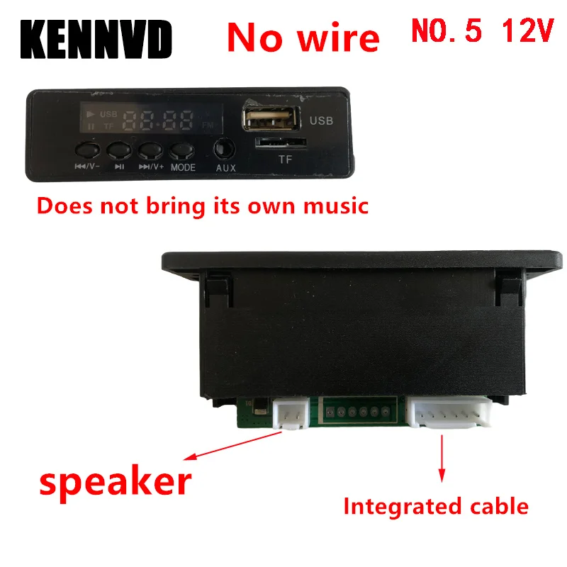 Kinder elektrische auto 12V MP3 musik player, Spannung display, fahrt auf spielzeug Musik version können spielen musik auf USB-stick