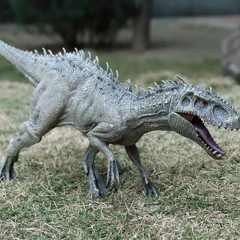 Simulation Jurassic Indominus Rex Velociraptor Dinosaur Model Toy for Children Realistic Action Figures Party Favor Kid Toy