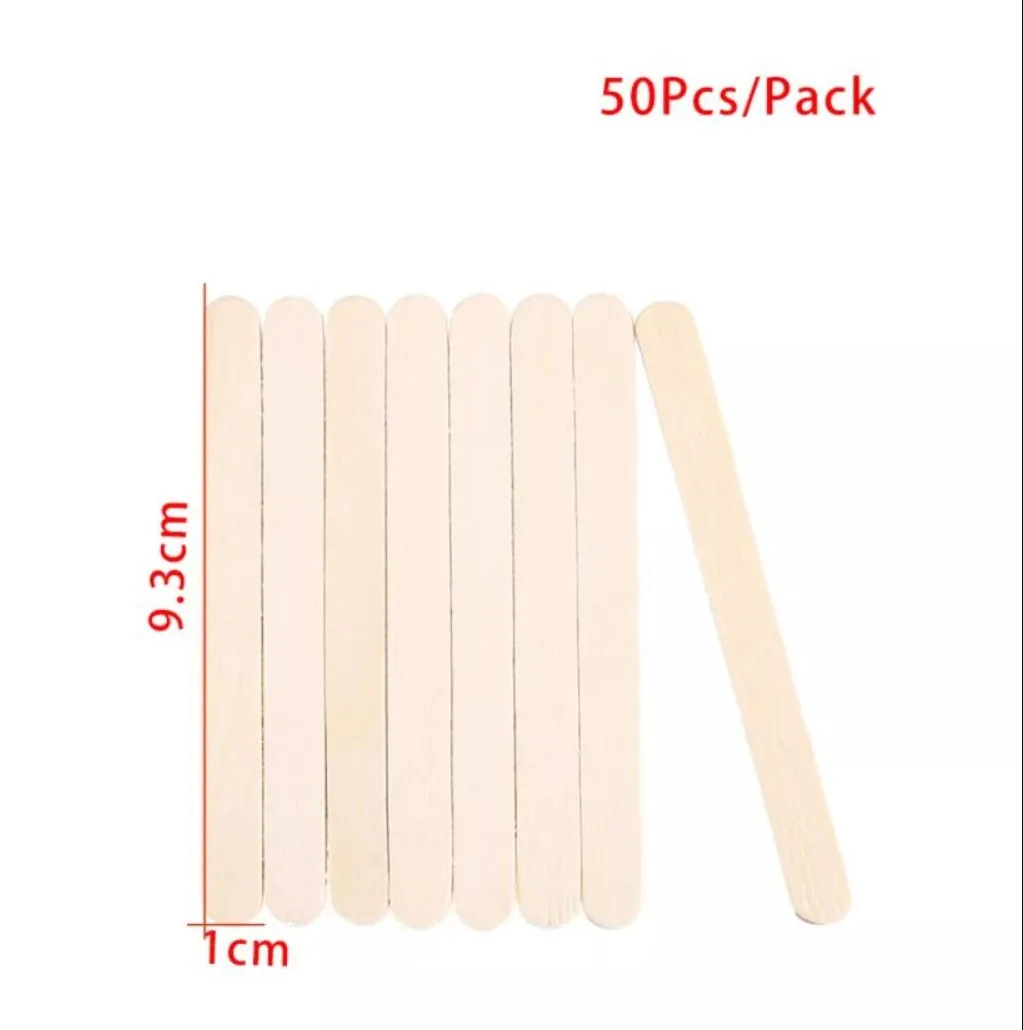 50/100/150 Stuks Hars Tool Epoxy Roerstokje Popsicle Ijs Stok Handgemaakte DIY Hars Schimmel Hout ijs Pop Sticks Maken Gereedschap