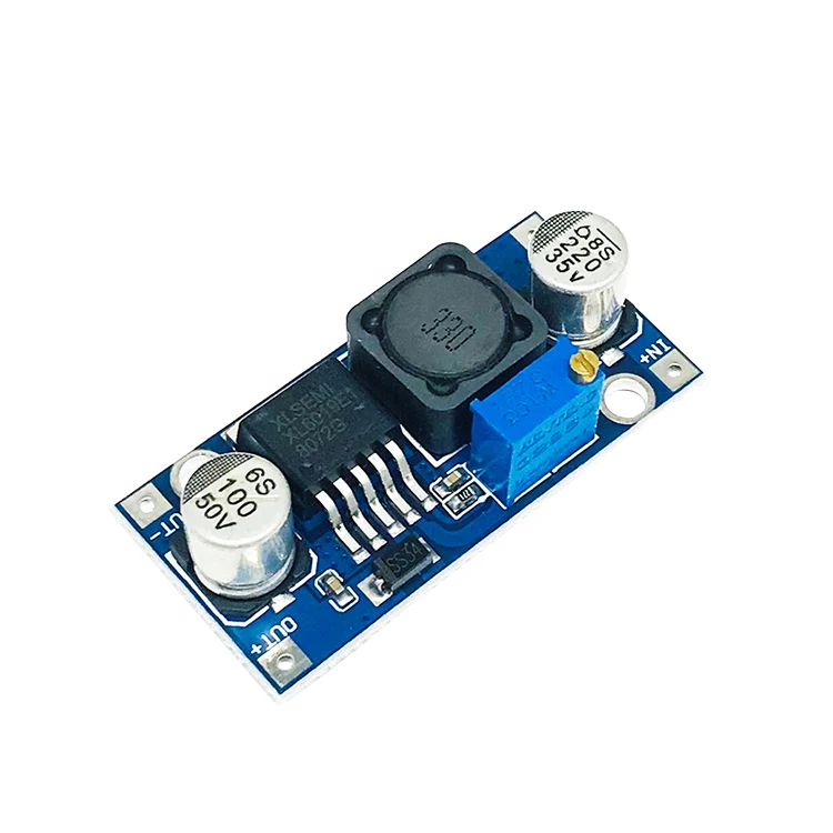 DC-DC boost module xl6019 4A current boost board power module output adjustable