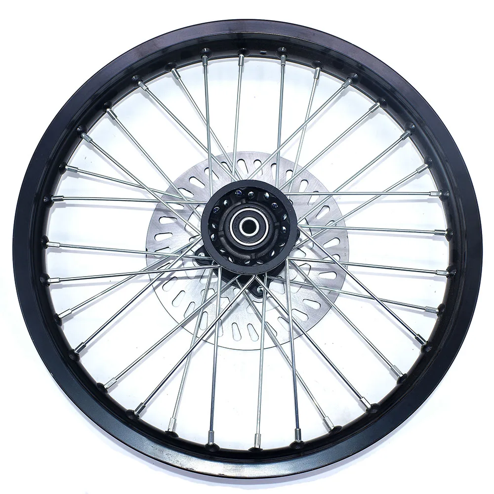 1.60x 17 inch Front Rims Aluminum Alloy Plate Wheel Rims with Disc Brake 1.60 x 17\