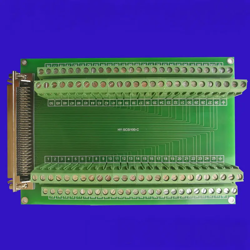 

Плата адаптера SCSI100, Клеммная панель, Клеммная панель, женская головка, совместимая с фотоэлементами ADAM-39100