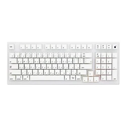 KPrepublic DSA Old Apple Font Dye Sub Keycap Set PBT for keyboard gh60 poker 87 tkl 104 ansi xd64 bm60 xd68 xd84 xd96 Hiragana
