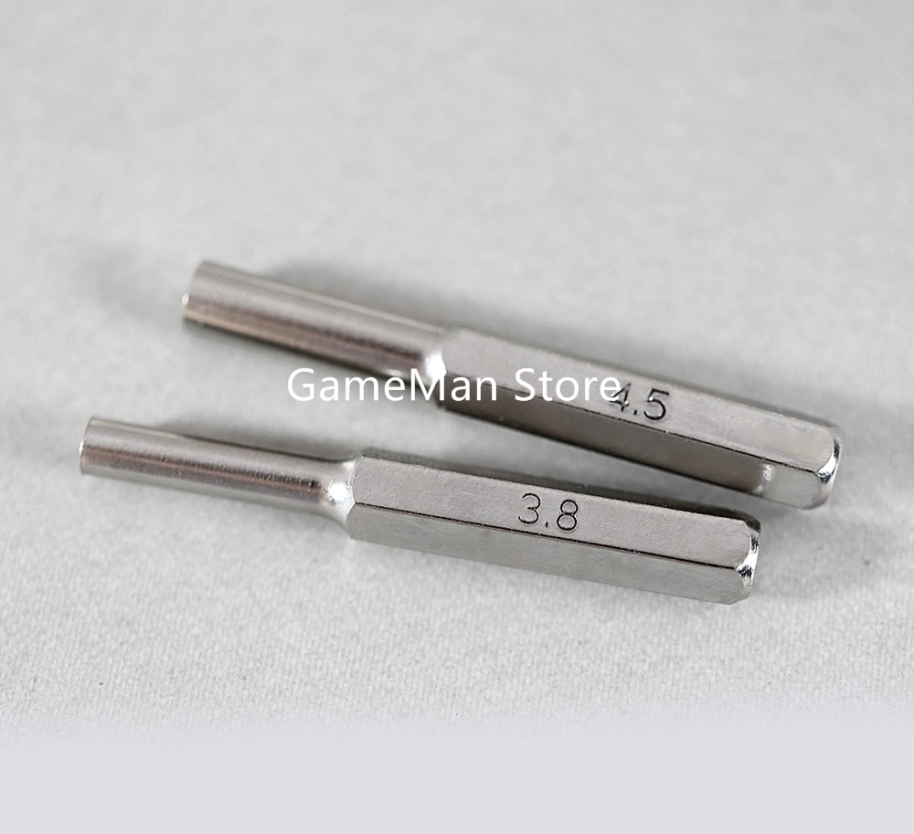 3 pary = 6 sztuk 3,8 mm i 4,5 mm Wkrętak sześciokątny Gamebit do N64 do NGC do konsoli SNES do kasety z grą SEGA
