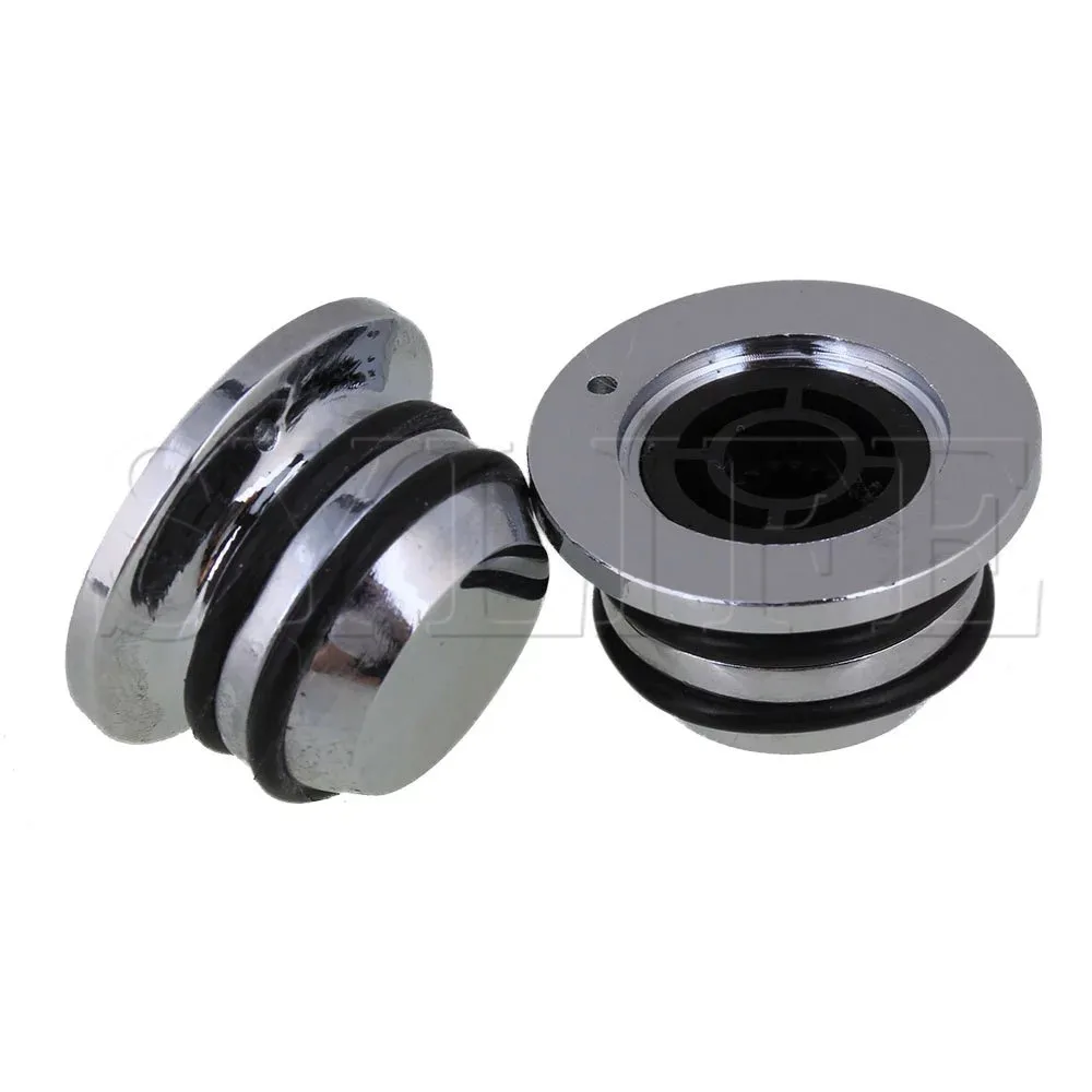 4 Pieces Chrome Plated Speed Control Dome Knob for Electric Guitar Silver
