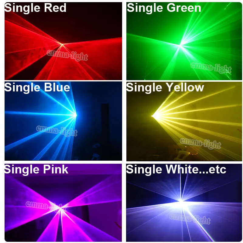 Professionnel 5W ILDA 3D RGB scan scène laser lumière fête de mariage faisceau DMX éclairage club DJ Disco discothèque Animation laser