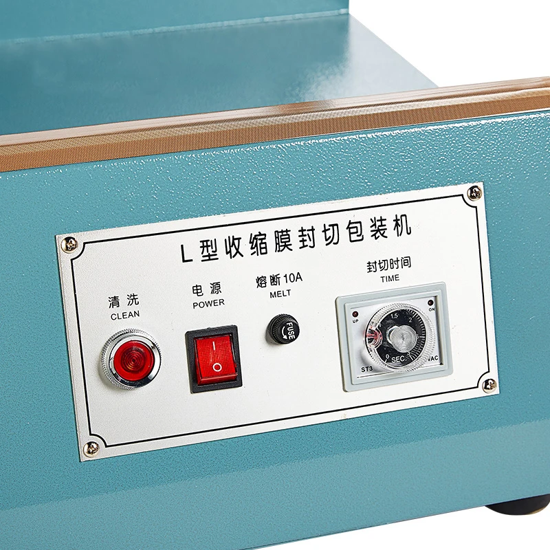 FQL-380L Manual menyusut Film penyegelan dan mesin pemotong L jenis penyegelan dan mesin pemotong mesin penyegel