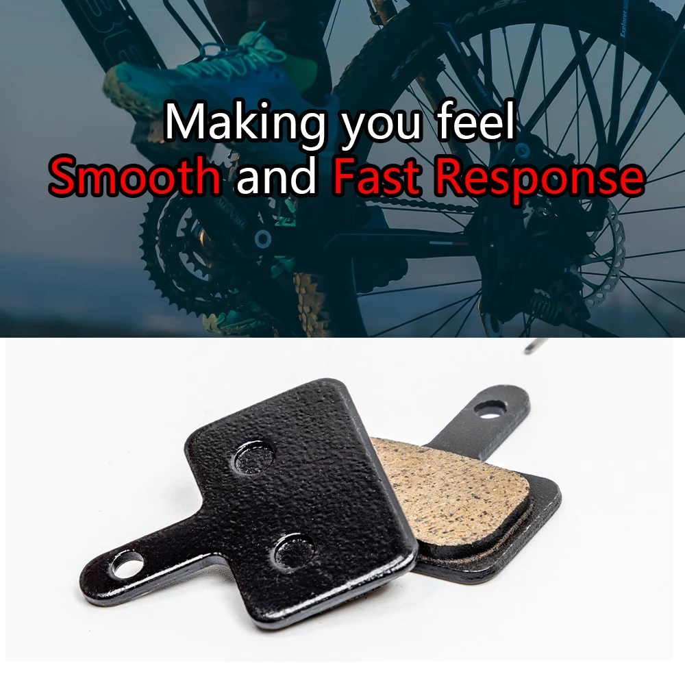 Metallic for Shimano B01S B03S M375 M395 M416 M445 M446 M485 M486 M515 M525 Bicycle semi metal Resin Ceramics Disc Brake Pads