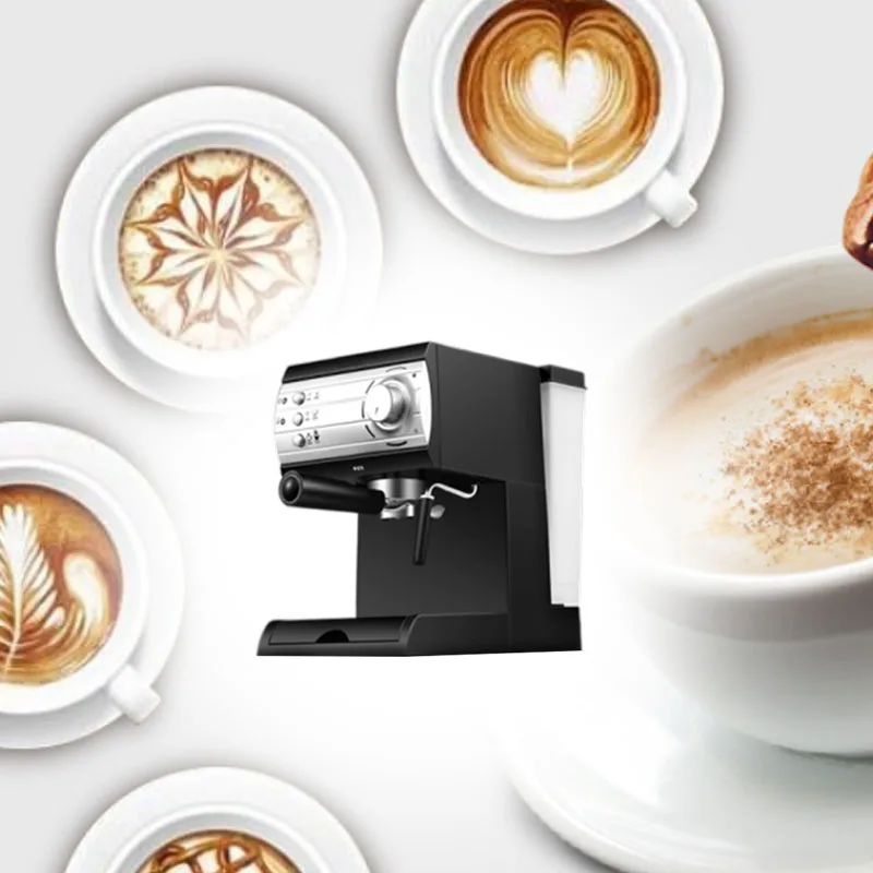 เครื่องชงกาแฟเอสเปรสโซ20Bar กาแฟเครื่องกึ่งอัตโนมัติในครัวเรือนอิตาเลี่ยนเครื่องชงกาแฟ Steam Function