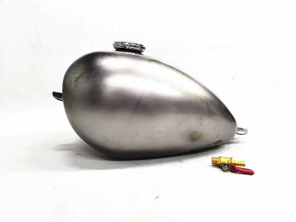 6L/7L/8L Universal Petrol Gas Fuel Tank For Harley Motorcycle Modified 4CM 8CM 12CM Mid Waist Handmade Motorbike Elding Oil Can