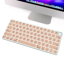 Control Keyboard Covers Protector for Newest Apple iMac 24 inch Magic Keyboard with Touch ID Model A2449 iMac Magic M1 Chip