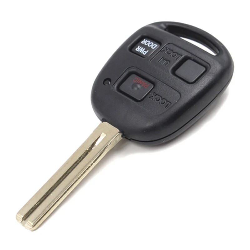 DIYKEY zdalnie sterowany samochód klucz 3 przyciski 314.4MHz 4D67 / 4D68 układu dla Lexus ES330 RX330 RX350 RX400H 2004 2005 2006 2007 2008 HYQ12BBT