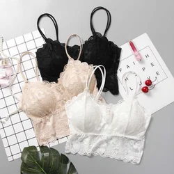 Female Lace Strap Wrapped Chest Shirt Underwear Bras 2020 Fashion Women Bralette Bra Female Tops