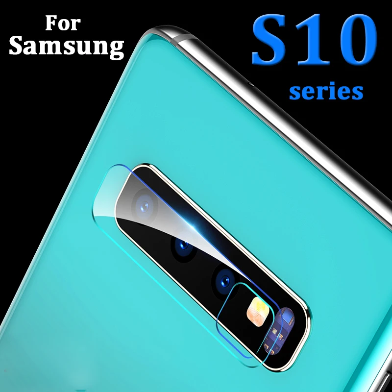 2 Pcs Camera Lens Protector For Samsung Galaxy S10 Plus S10e Glass Protective On Samsun S 10 10plus S10plus Tempered Back Film