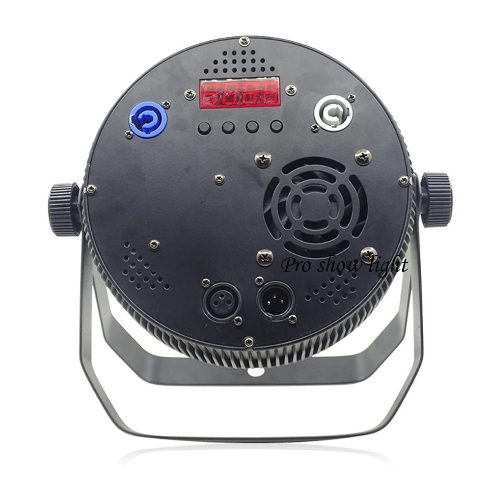 Aluminum Par LED 24X18W RGBWA UV 6IN1 LED Par Light Slim Flat Par Light DMX512 Par UV Professional Stage Lighting DJ Equipments